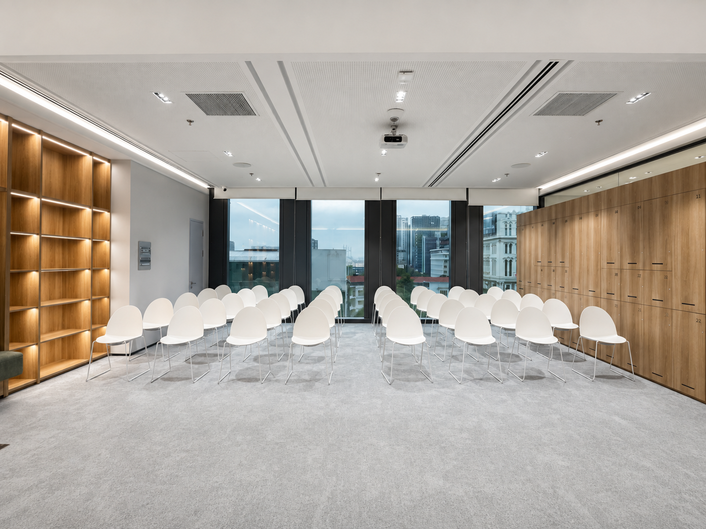 Convertible Library-to-Workshop Space