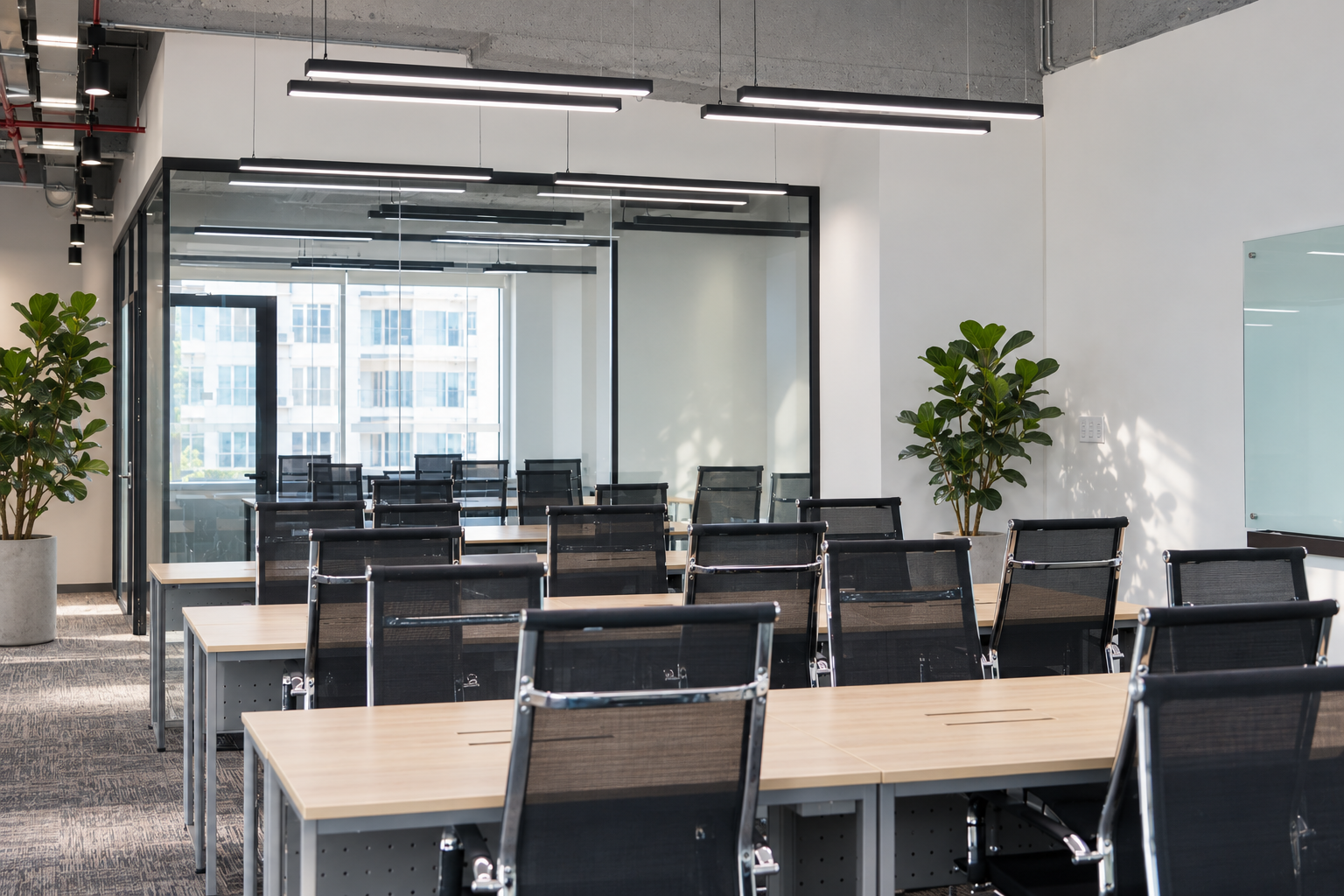 Reception area
